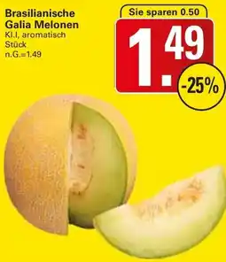 WEZ Brasilianische Galia Melonen Angebot