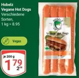 Globus Hobelz Vegane Hot Dogs Angebot