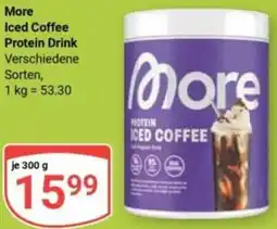 Globus More Iced Coffee Protein Drink Angebot