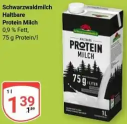 Globus Schwarzwaldmilch Haltbare Protein Milch Angebot