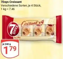 Globus 7Days Croissant Angebot
