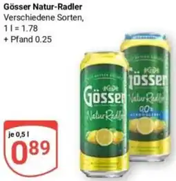 Globus Gösser Natur-Radler Angebot