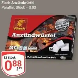 Globus Flash Anzündwürfel Angebot
