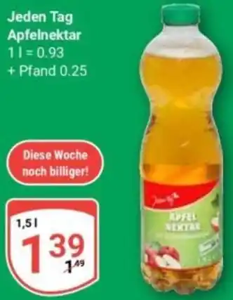 Globus Jeden Tag Apfelnektar Angebot