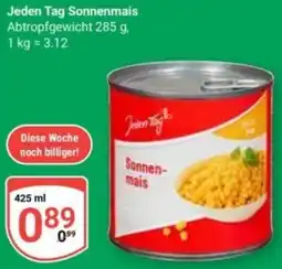 Globus Jeden Tag Sonnenmais Angebot