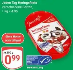 Globus Jeden Tag Heringsfilets Angebot