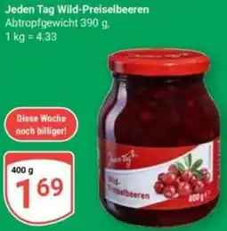 Globus Jeden Tag Wild-Preiselbeeren Angebot