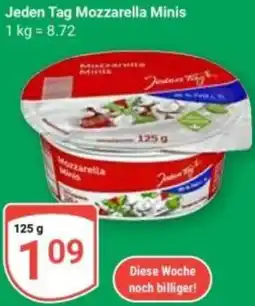 Globus Jeden Tag Mozzarella Minis Angebot
