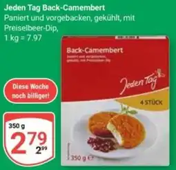 Globus Jeden Tag Back-Camembert Angebot