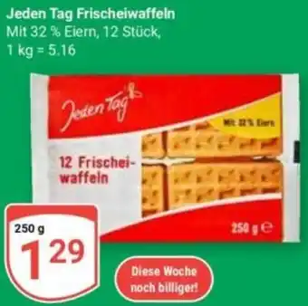 Globus Jeden Tag Frischeiwaffeln Angebot