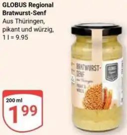 Globus GLOBUS Regional Bratwurst-Senf Angebot