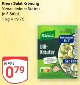Globus Knorr Salat Krönung Angebot