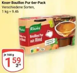 Globus Knorr Bouillon Pur 6er-Pack Angebot