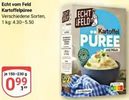 Globus Echt vom Feld Kartoffelpüree Angebot