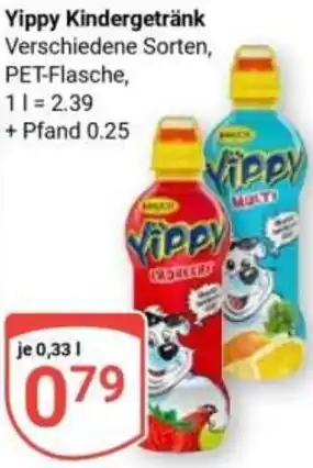 Globus Yippy Kindergetränk Angebot