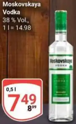 Globus Moskovskaya Vodka Angebot