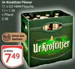 Globus Ur-Krostitzer Pilsner Angebot