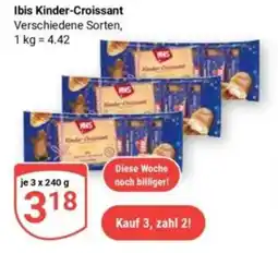 Globus Ibis Kinder-Croissant Angebot