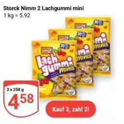 Globus Storck Nimm 2 Lachgummi mini Angebot