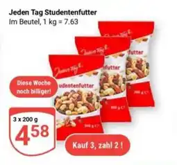 Globus Jeden Tag Studentenfutter Angebot