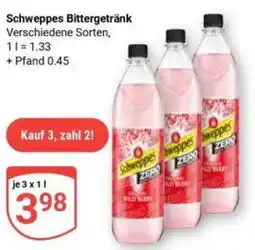 Globus Schweppes Bittergetränk Angebot