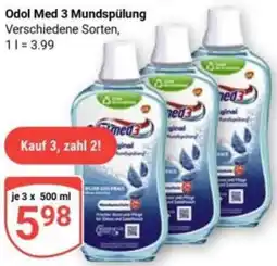 Globus Odol Med 3 Mundspülung Angebot