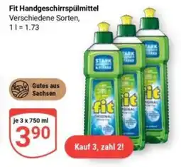 Globus Fit Handgeschirrspülmittel Angebot