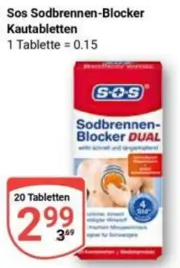 Globus Sos Sodbrennen-Blocker Angebot