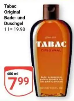 Globus Tabac Original Bade- und Duschgel Angebot