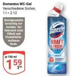 Globus Domestos WC-Gel Angebot