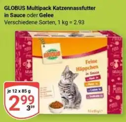 Globus GLOBUS Multipack Katzennassfutter in Sauce oder Gelee Angebot