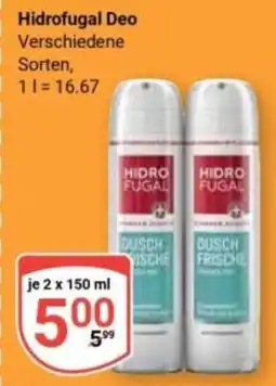 Globus Hidrofugal Deo Angebot