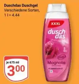 Globus Duschdas Duschgel Angebot