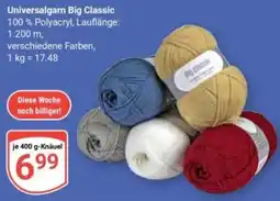 Globus Universalgarn Big Classic Angebot