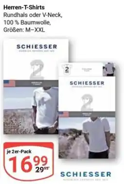 Globus SCHIESSER Herren-T-Shirts Angebot
