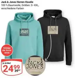 Globus Jack & Jones Herren-Hoodie Angebot