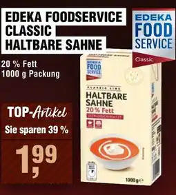 Handelshof Edeka foodservice edeka classic haltbare sahne Angebot