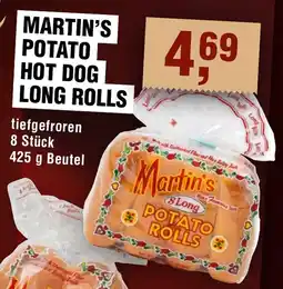 Handelshof Martin's potato hot dog long rolls Angebot