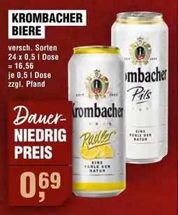 Handelshof Krombacher biere Angebot