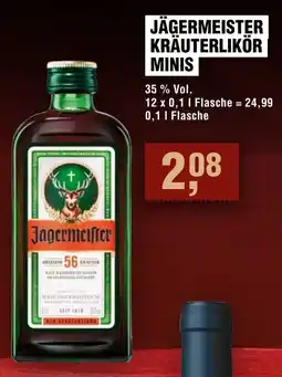 Handelshof Jägermeister kräuterlikör minis Angebot