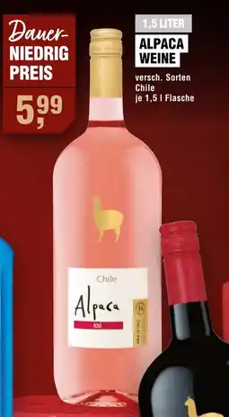 Handelshof Alpaca weine Angebot