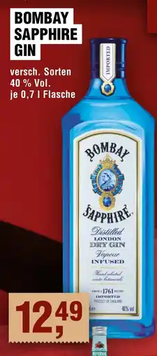 Handelshof Bombay sapphire gin Angebot