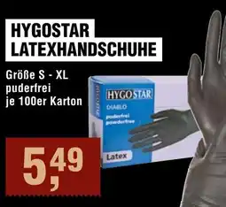 Handelshof Hygostar latexhandschuhe Angebot