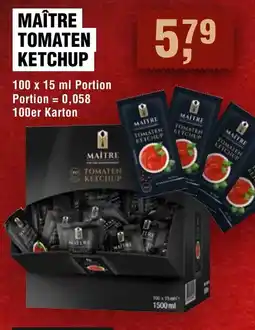 Handelshof Maître tomaten ketchup Angebot