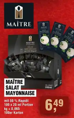 Handelshof Maître salat mayonnaise Angebot