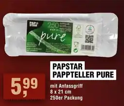 Handelshof Papstar pappteller pure Angebot