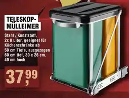 Handelshof Teleskop- mülleimer Angebot