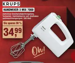 Handelshof KRUPS Handmixer 3 mix 7000 Angebot