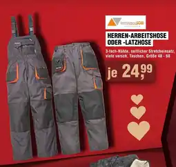 Handelshof terratrendJOB herren-arbeitshose oder-latzhose Angebot