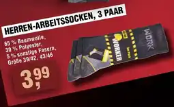 Handelshof HERREN-ARBEITSSOCKEN, 3 PAAR Angebot